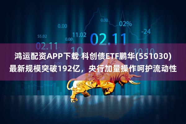 鸿运配资APP下载 科创债ETF鹏华(551030)最新规模突破192亿,央行加量操作呵护流动性