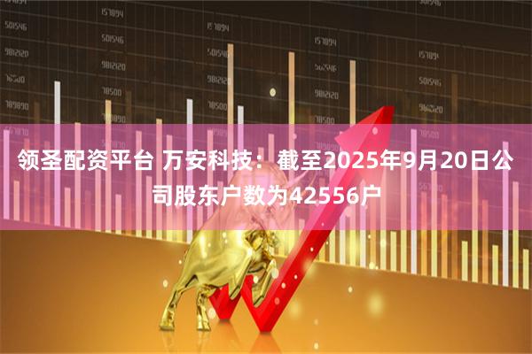 领圣配资平台 万安科技：截至2025年9月20日公司股东户数为42556户